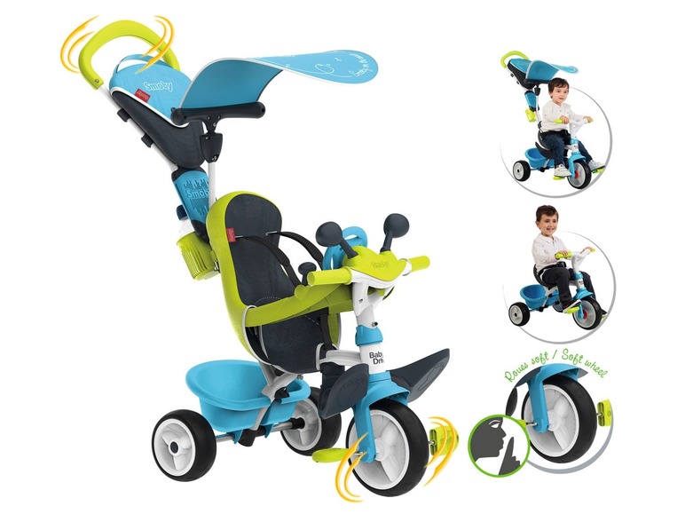 Pełny ekran: SMOBY Rowerek trójkołowy Baby Driver Komfort, 1 sztuka - zdjęcie 3