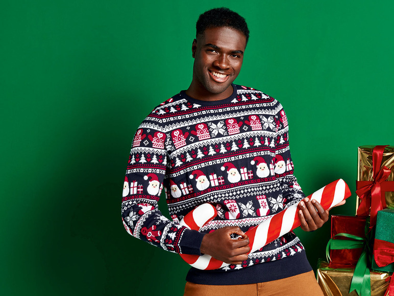 Pełny ekran: LIVERGY® Sweter świąteczny męski, 1 sztuka - zdjęcie 11