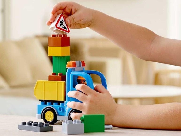 Pełny ekran: LEGO® DUPLO® 10812 Ciężarówka i koparka gąsienicowa - zdjęcie 8