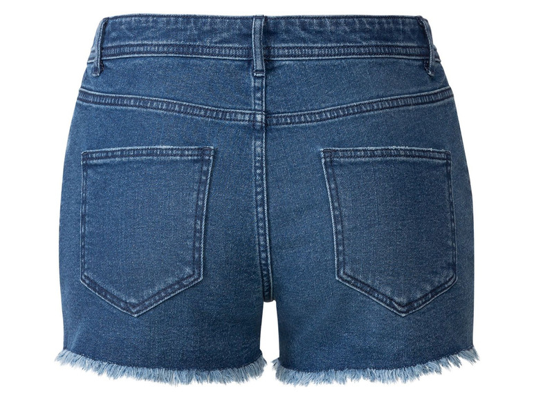 Pełny ekran: esmara® Szorty jeansowe damskie z bawełny, 1 para - zdjęcie 8