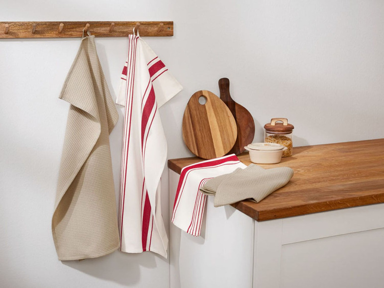 Pełny ekran: meradiso Zestaw ręczników kuchennych do naczyń, 4 sztuki - zdjęcie 17