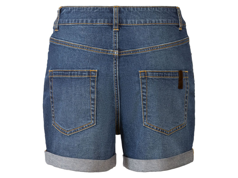 Pełny ekran: esmara® Krótkie szorty jeansowe damskie z biobawełny - zdjęcie 4