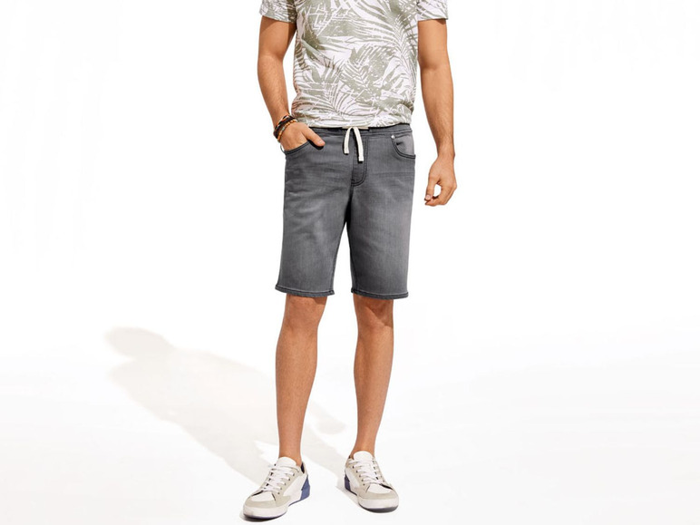 Pełny ekran: LIVERGY® Bermudy jeansowe męskie, 1 para - zdjęcie 1