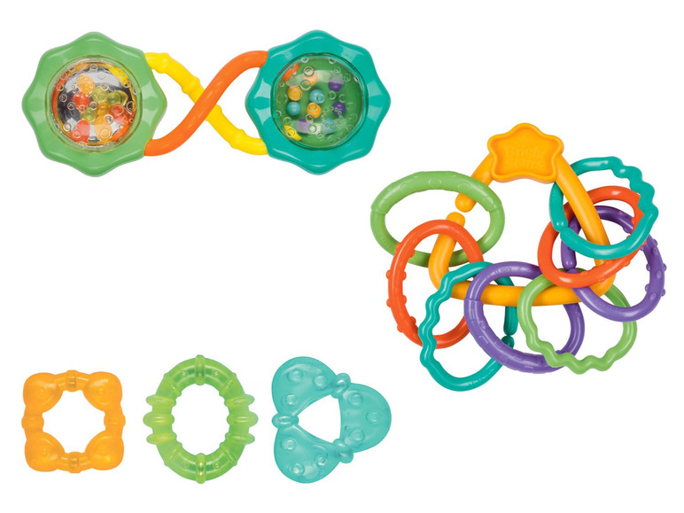 Pełny ekran: Bright Starts™ Zabawka niemowlęca, 1 sztuka lub 1 zestaw 3-częściowy - zdjęcie 1