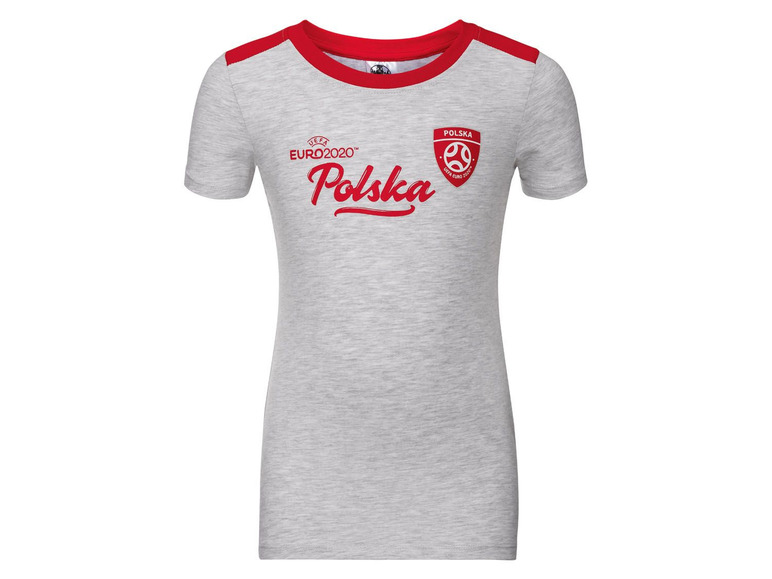Pełny ekran: Koszulka piłkarska dziewczęca Polska UEFA 2020, 1 sztuka - zdjęcie 2