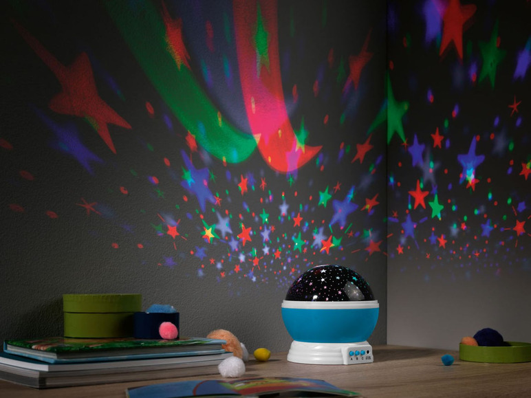 Pełny ekran: Melinera Projektor światła dla dzieci gwieździste niebo, 1 sztuka - zdjęcie 8