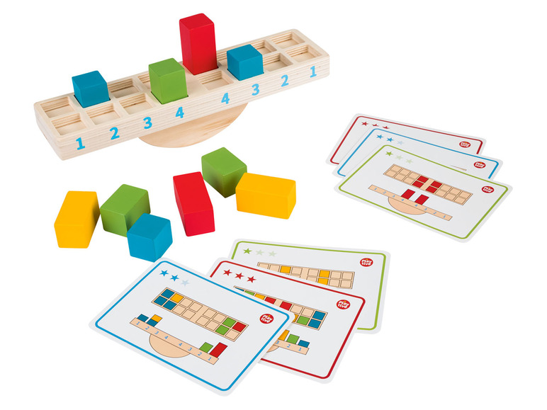 Pełny ekran: PLAYTIVE® Drewniana układanka edukacyjno-poznawcza Montessori, 1 zestaw - zdjęcie 7