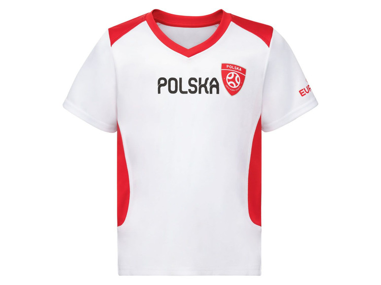 Pełny ekran: Strój piłkarski dziecięcy Polska UEFA Euro 2020, 1 komplet - zdjęcie 4