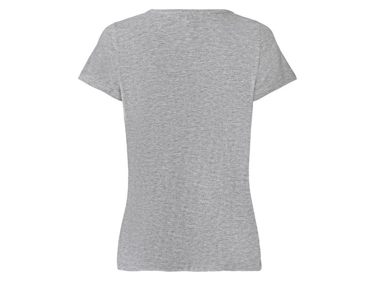 Pełny ekran: esmara® T-shirt damski z bawełny, 2 sztuki - zdjęcie 4