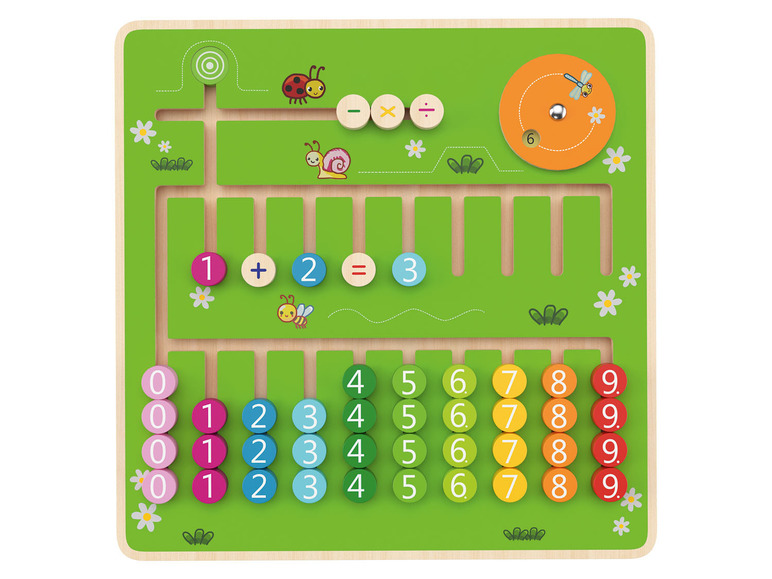 Pełny ekran: Playtive Drewniany zestaw Montessori do nauki liczenia - zdjęcie 8