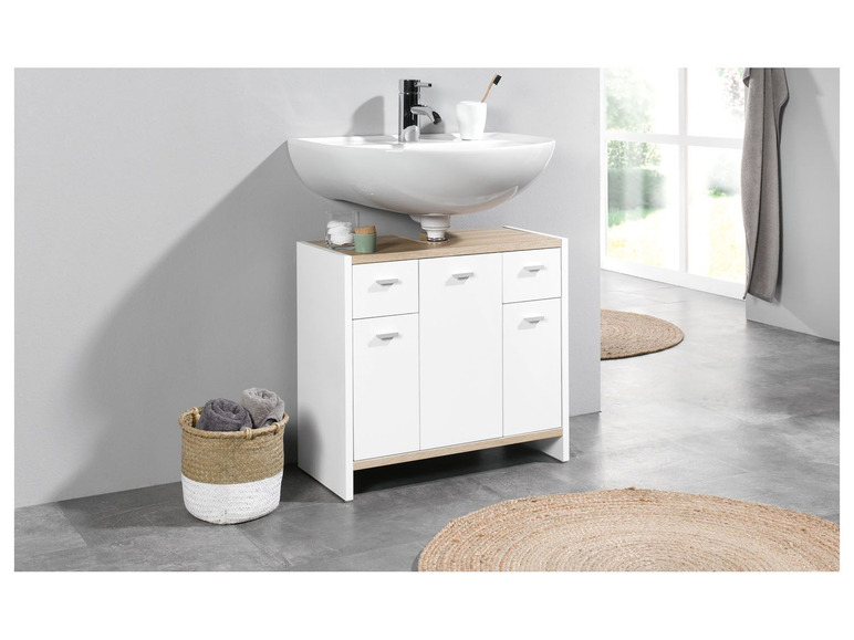 Pełny ekran: LIVARNO LIVING Szafka łazienkowa pod umywalkę, 60 x 55 x 28 cm - zdjęcie 6
