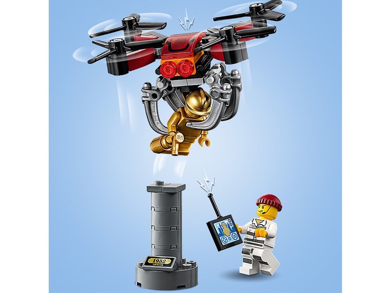 Pełny ekran: LEGO® City 60207 Pościg policyjnym dronem - zdjęcie 9