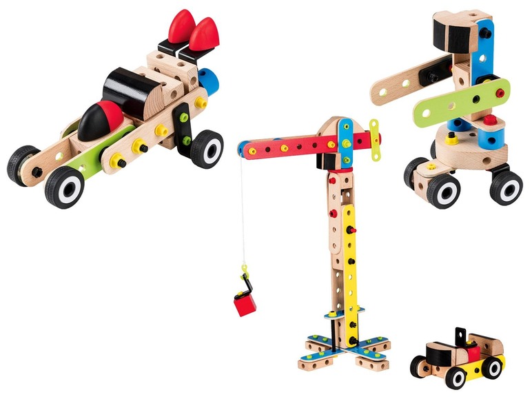 Pełny ekran: Playtive JUNIOR Klocki konstrukcyjne dla dzieci XL, 140 elementów - zdjęcie 1
