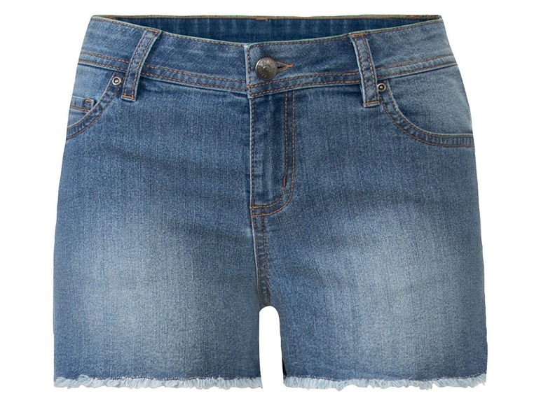 Pełny ekran: esmara® Szorty jeansowe damskie, 1 para - zdjęcie 4