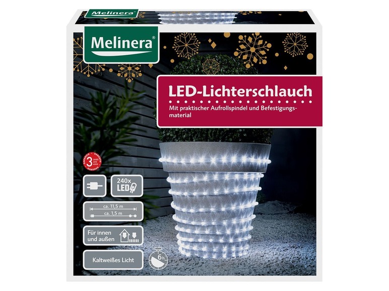 Pełny ekran: Melinera Wąż świetlny 240 diod LED 10 m - zdjęcie 3