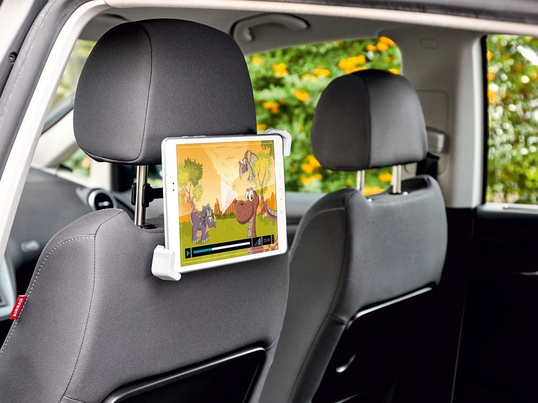 Pełny ekran: ULTIMATE SPEED® Samochodowy uchwyt na tablet lub nakładka na fotelik dla dziecka lub pudełko do segregowania rzeczy w samochodzie, 1 sztuka - zdjęcie 16