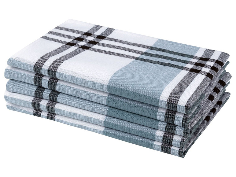 Pełny ekran: meradiso Ręczniki kuchenne z lnem 50 x 70 cm, 5 sztuk - zdjęcie 11