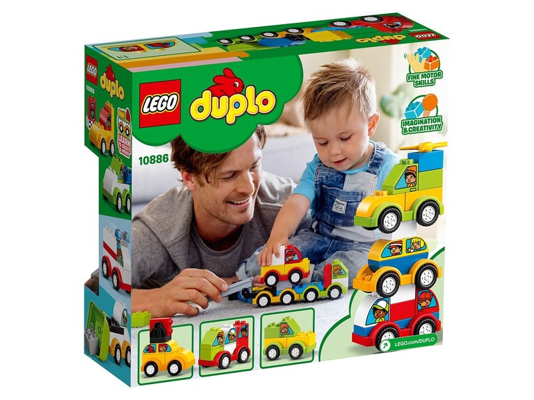 Pełny ekran: LEGO® DUPLO® 10886 Moje pierwsze samochodziki - zdjęcie 3