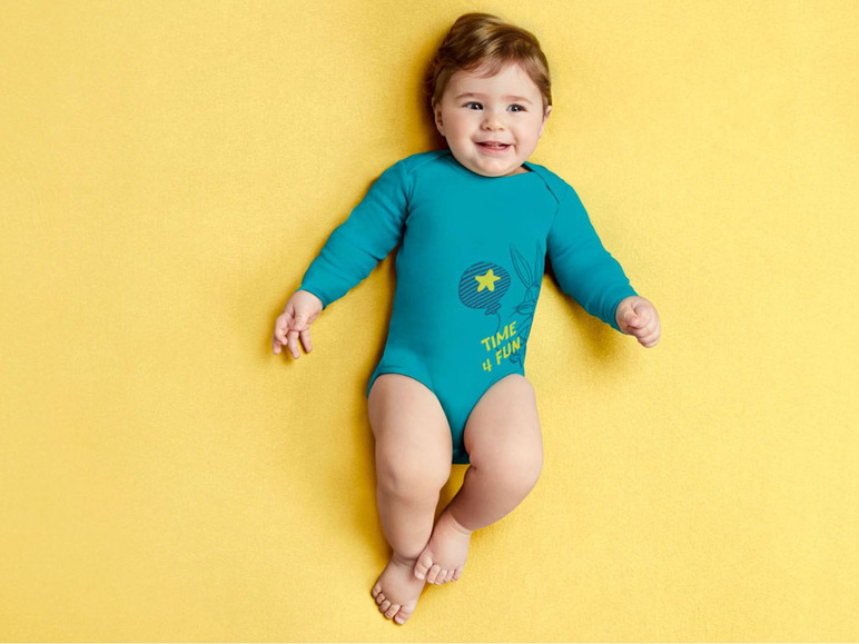 Pełny ekran: Body niemowlęce z bawełny z licencją, 2 sztuki - zdjęcie 9