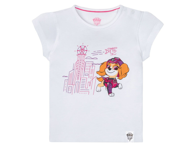 Pełny ekran: Piżama dziewczęca z kolekcji Psi Patrol (t-shirt + spodenki), 1 komplet - zdjęcie 9
