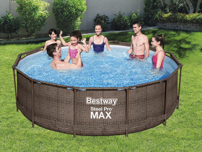 Pełny ekran: Bestway Basen okrągły Steel Pro Max™ DELUXE SERIES™, Ø 3,66 x 1 m, z pompą filtracyjną - zdjęcie 5