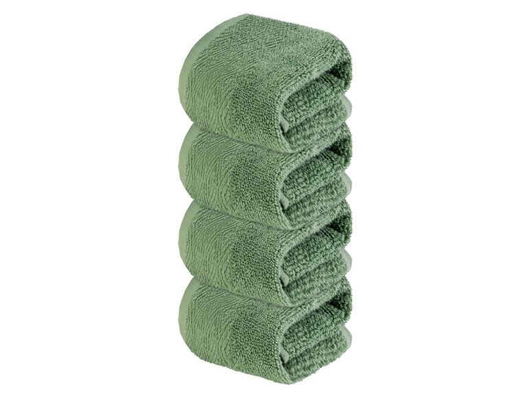 Pełny ekran: Livarno Home Ręczniki z frotté, 30 x 50 cm, 4 sztuki - zdjęcie 2