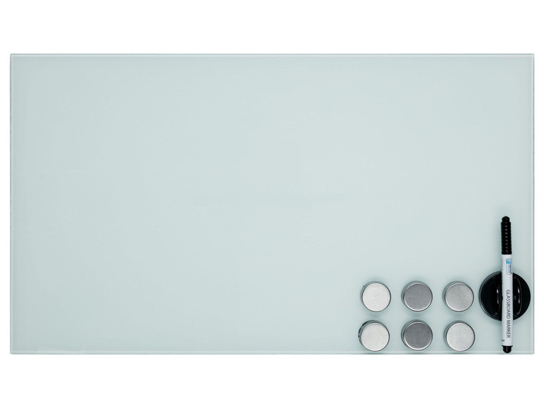 Pełny ekran: UNITED OFFICE® Szklana tablica magnetyczna 40 x 40 cm, 1 sztuka - zdjęcie 11