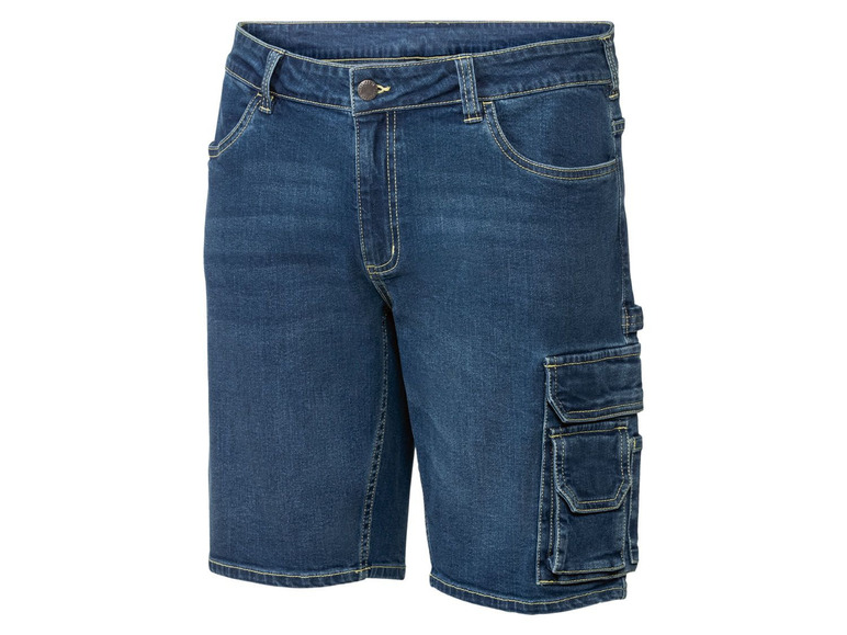 Pełny ekran: PARKSIDE® Bermudy robocze męskie jeansowe, 1 para - zdjęcie 2
