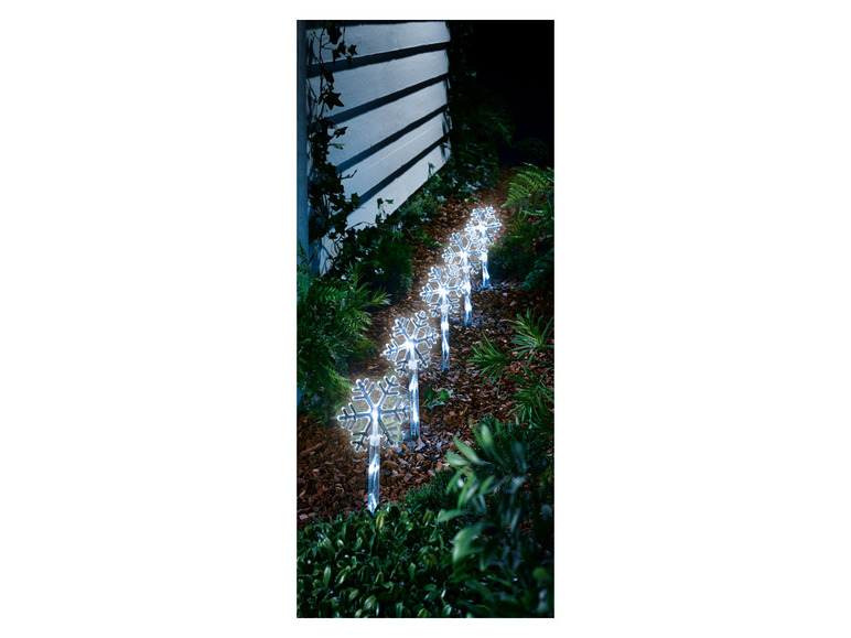 Pełny ekran: LIVARNO home Dekoracja świąteczna LED do ogrodu, 5 sztuk - zdjęcie 3