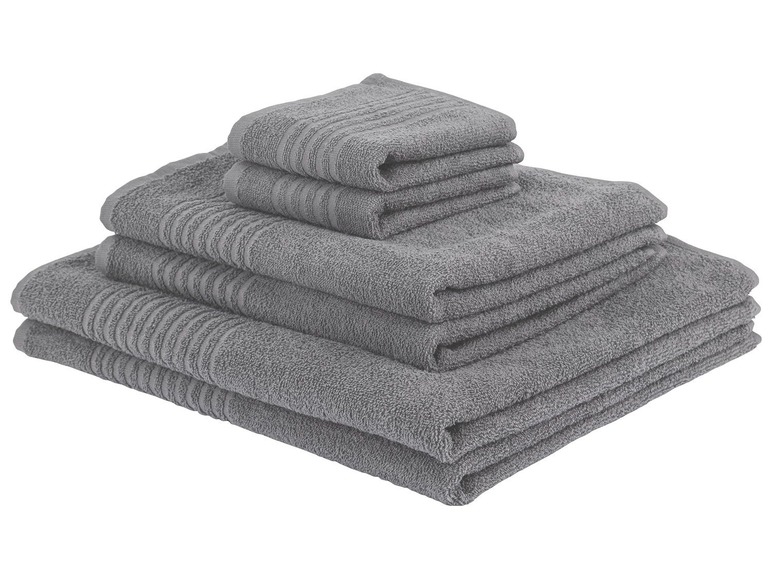 Pełny ekran: miomare Komplet ręczników, 6 sztuk - zdjęcie 1