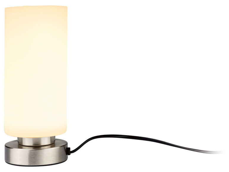 Pełny ekran: LIVARNO home Lampa stołowa LED ze szklanym koszem, 1 sztuka - zdjęcie 3