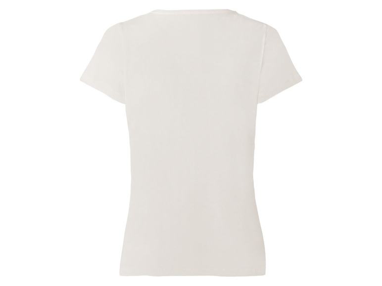 Pełny ekran: esmara® T-shirt damski z bawełny, 2 sztuki - zdjęcie 4