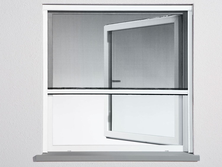 Pełny ekran: Moskitiera okienna rolowana, 130 x 160 cm - zdjęcie 2
