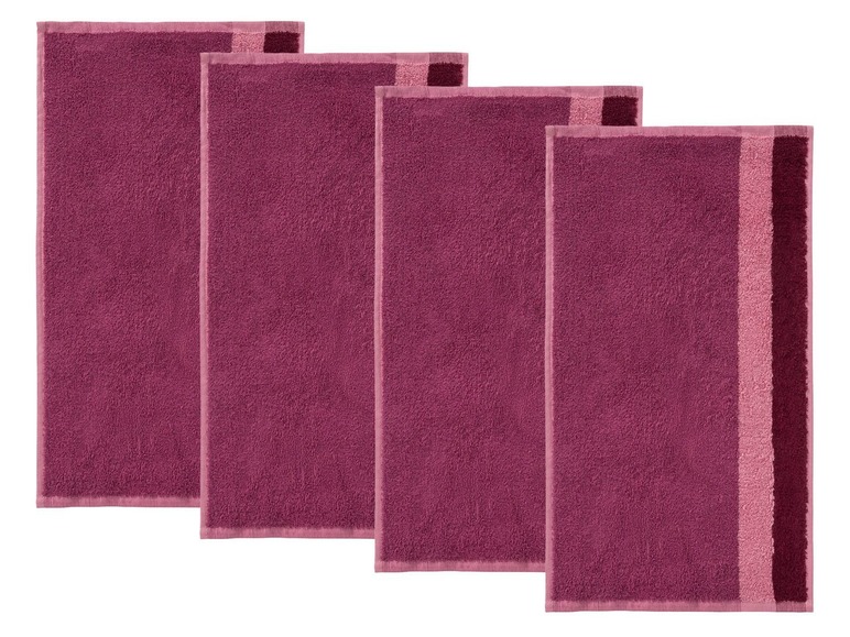 Pełny ekran: miomare Ręczniki 30 x 50 cm, 4 sztuki - zdjęcie 5