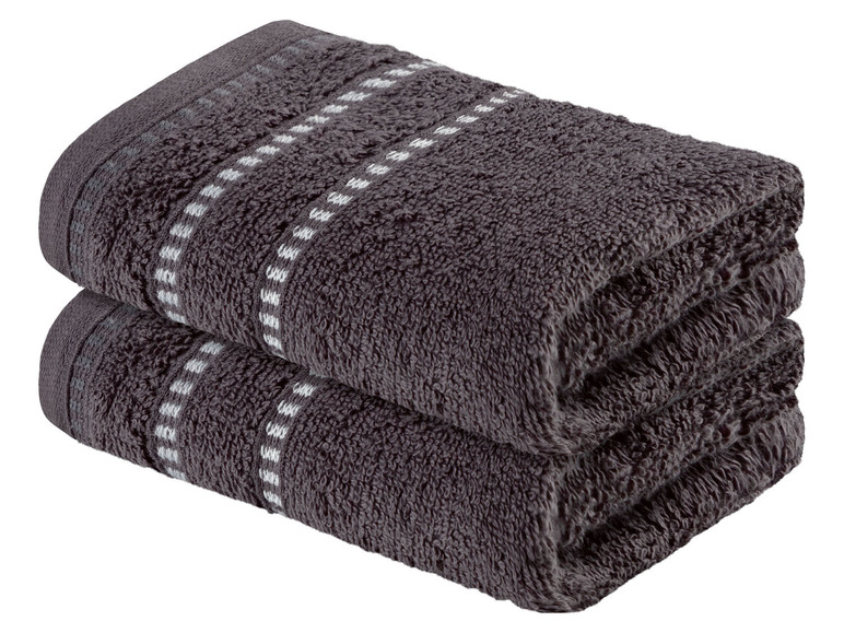 Pełny ekran: LIVARNO home Ręczniki frotté, 30 x 50 cm, 2 sztuki - zdjęcie 12