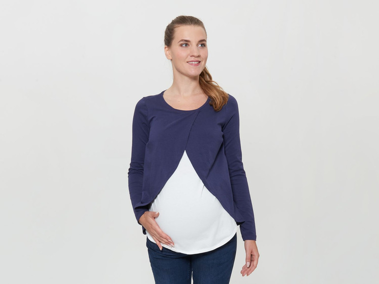 Pełny ekran: esmara® Koszulka ciążowa, 2 sztuki - zdjęcie 19