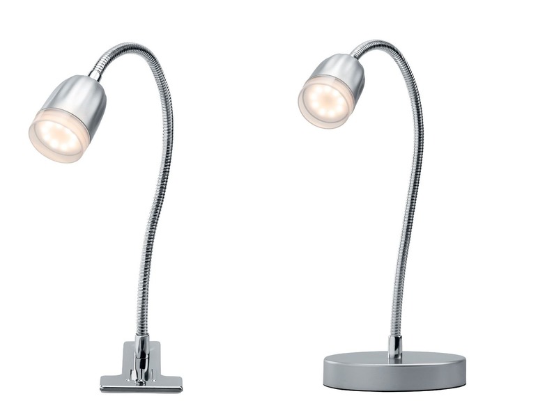 Pełny ekran: LIVARNO LUX Lampa stołowa LED lub lampa LED z zaciskiem - zdjęcie 1