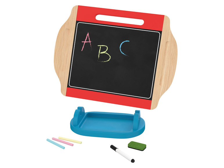 Pełny ekran: PLAYTIVE® Drewniana tablica edukacyjna lub tablica-znikopis Montessori, 1 sztuka - zdjęcie 4