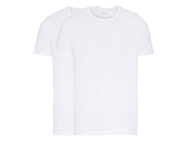 Pełny ekran: LIVERGY® T-shirt męski z bawełną, 2 sztuki - zdjęcie 15