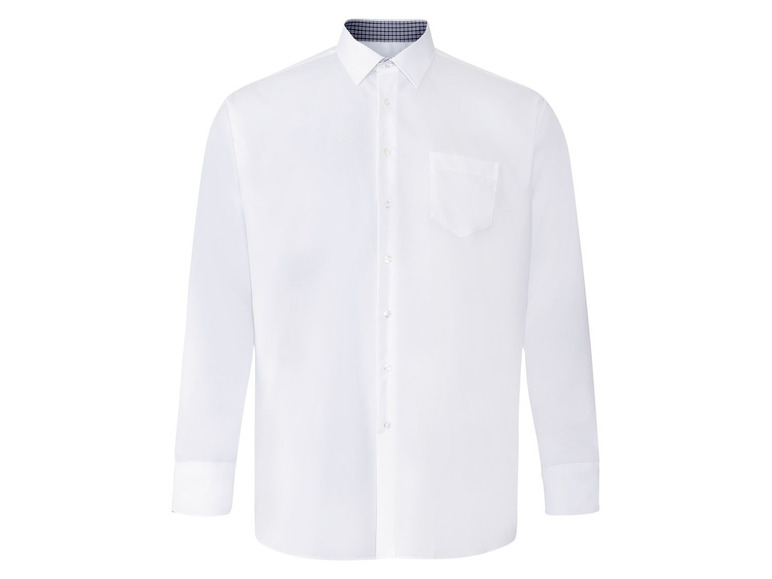 Pełny ekran: NOBEL LEAGUE® Koszula biznesowa męska biała XXL - zdjęcie 1