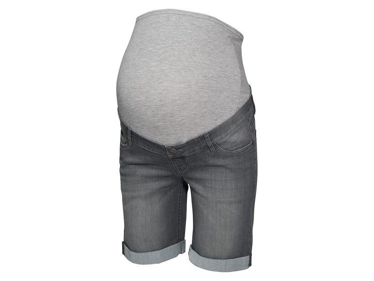 Pełny ekran: esmara Szorty jeansowe ciążowe - zdjęcie 5
