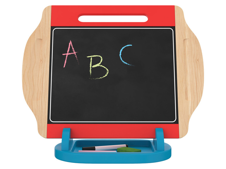 Pełny ekran: PLAYTIVE® Drewniana tablica edukacyjna lub tablica-znikopis Montessori, 1 sztuka - zdjęcie 1