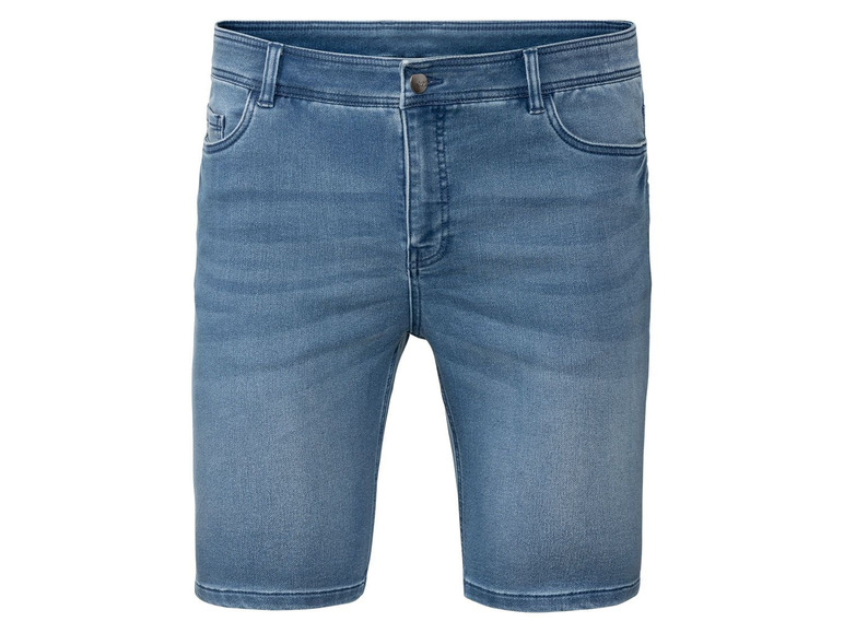 Pełny ekran: LIVERGY® Bermudy męskie dresowe w stylu jeansowym XXL, 1 para - zdjęcie 2