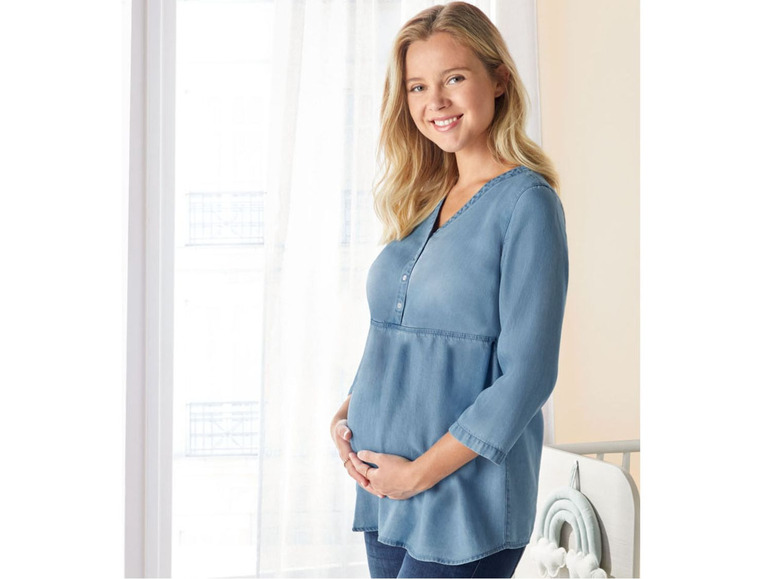 Pełny ekran: esmara® Bluzka ciążowa damska, 1 sztuka - zdjęcie 3