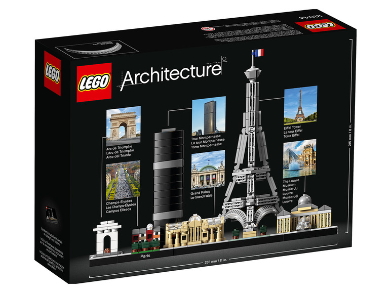 Pełny ekran: LEGO® Architecture 21044 Paryż - zdjęcie 2