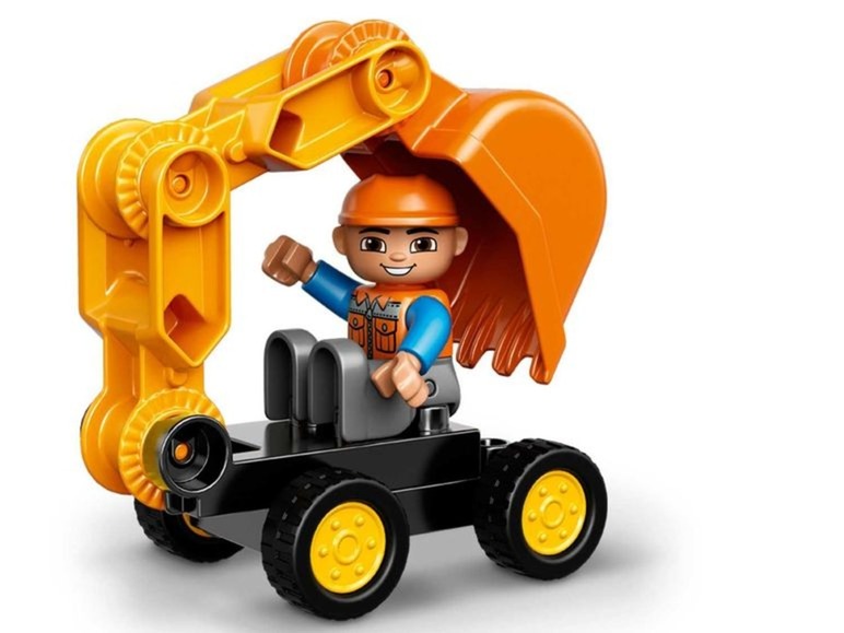 Pełny ekran: LEGO® DUPLO® 10812 Ciężarówka i koparka gąsienicowa - zdjęcie 6