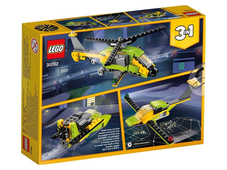 Pełny ekran: LEGO® Creator LEGO Przygoda z helikopterem 31092 - zdjęcie 2