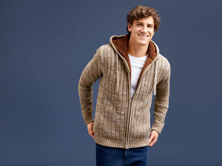 Pełny ekran: LIVERGY® Sweter męski z polarem, 1 sztuka - zdjęcie 9