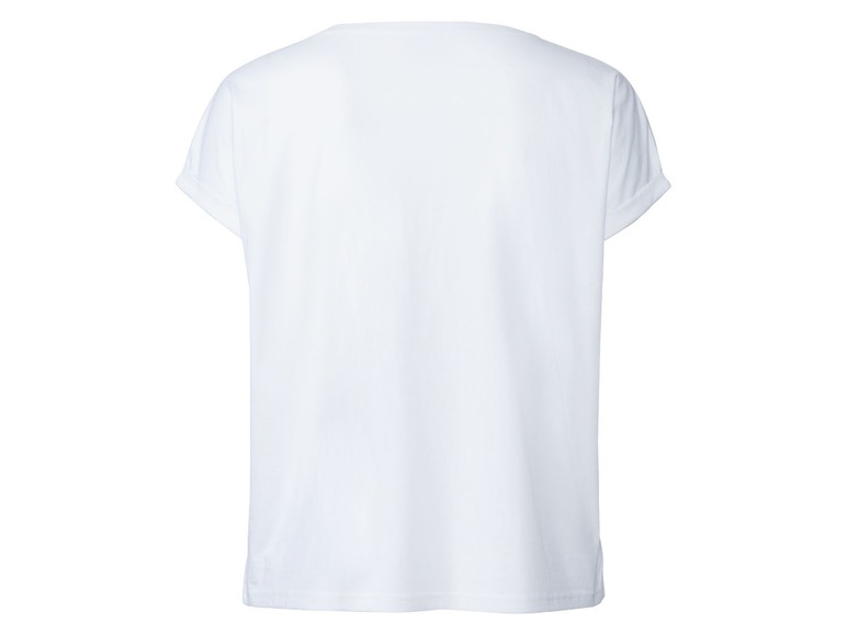 Pełny ekran: esmara® T-shirt damski z bawełną XXL, 1 sztuka - zdjęcie 4