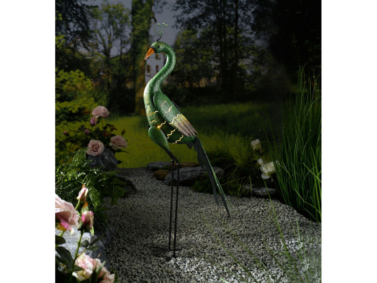 Pełny ekran: Melinera Figurka ogrodowa ptak solarna LED, 1 sztuka - zdjęcie 15